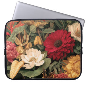 Housse Pour Ordinateur Portable Illustration botanique vintage