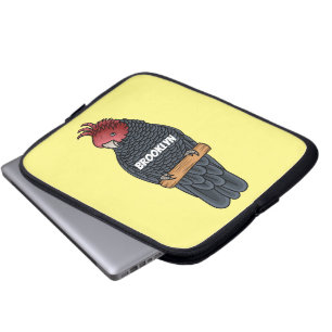 Housse Pour Ordinateur Portable Illustration de dessin animé de coqs de gangs de g