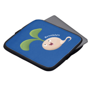 Housse Pour Ordinateur Portable Illustration de la caricature de la gerbe de grain