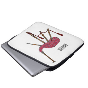 Housse Pour Ordinateur Portable Illustration de pipes