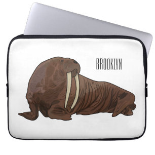 Housse Pour Ordinateur Portable Illustration de Walrus