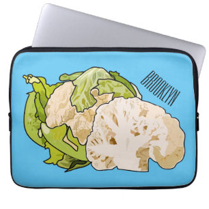 Housse Pour Ordinateur Portable Illustration du chou-fleur
