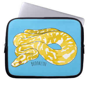 Housse Pour Ordinateur Portable Illustration du serpent python birman