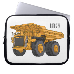 Housse Pour Ordinateur Portable Illustration d'un camion à grande échelle