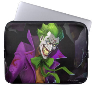Housse Pour Ordinateur Portable Illustration d'un joker en crise infinie