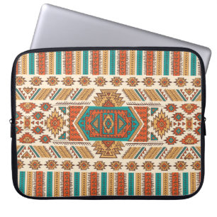 Housse Pour Ordinateur Portable Illustration ethnique vintage tribale