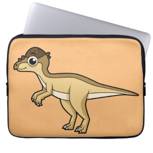 Housse Pour Ordinateur Portable Illustration Mignonne D'Un Pachycéphalosaure Dinos