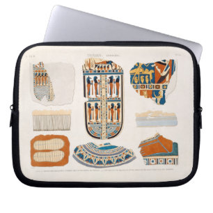 Housse Pour Ordinateur Portable Illustrations des détails décoratifs du wrapp