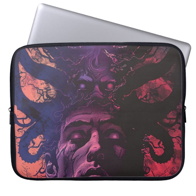 Housse Pour Ordinateur Portable Imaginaire sombre Lovecraftian (Devant)