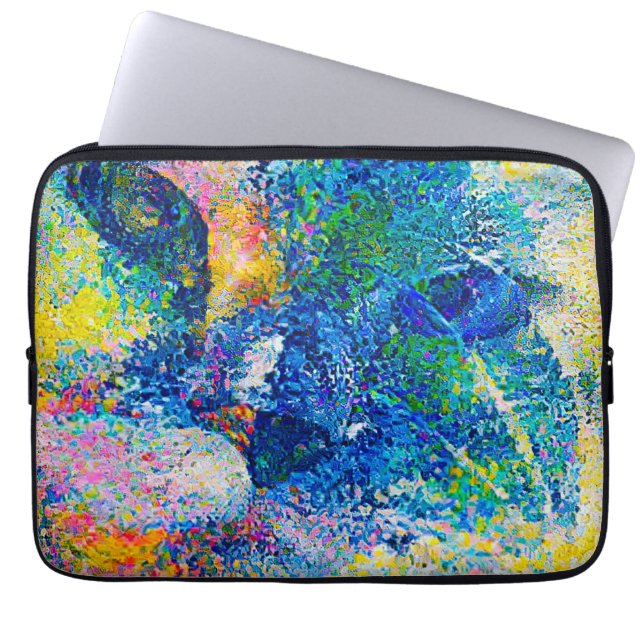 Housse Pour Ordinateur Portable Impression Abstraite dynamique (Devant)