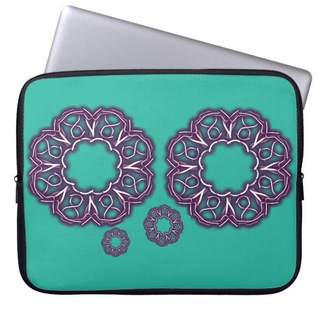 Housse Pour Ordinateur Portable Imprimés Kaleidoscope (Devant)