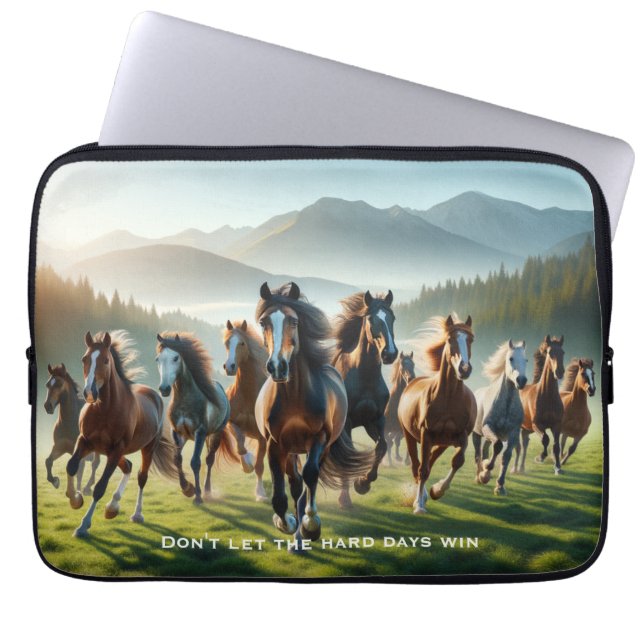 Housse Pour Ordinateur Portable Inspiration motivationnelle (Devant)