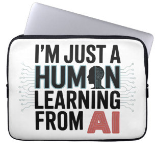 Housse Pour Ordinateur Portable Intelligence artificielle Apprentissage humain AI