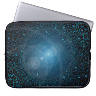 Housse Pour Ordinateur Portable Intelligence artificielle des polygones
