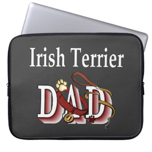 Housse Pour Ordinateur Portable Irish Terrier Papa