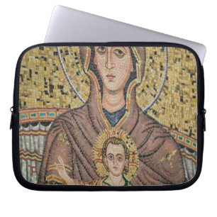 Housse Pour Ordinateur Portable ITALIE, Sicile, TAORMINE : Corso Umberto 1, Mosaïq