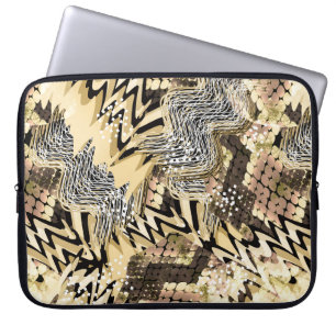 Housse Pour Ordinateur Portable Jaguar skin, snakes