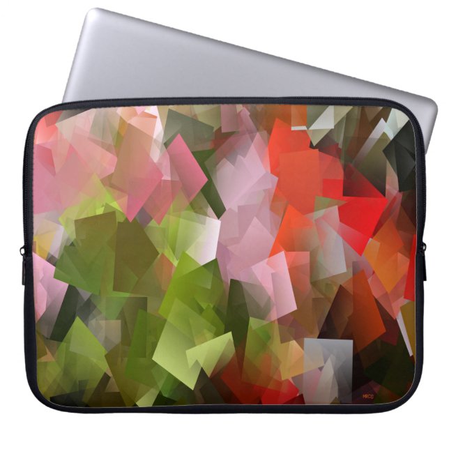 Housse Pour Ordinateur Portable Jardin fantaisiste... (Devant)