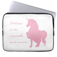 Je crois en la licorne rose invisible.