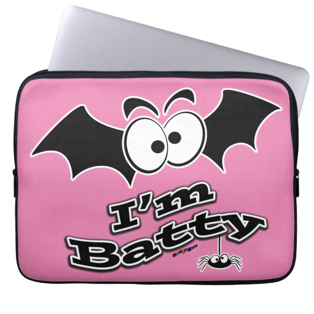 Housse Pour Ordinateur Portable Je suis Batty Crazy Eyes (Devant)