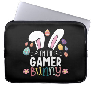 Housse Pour Ordinateur Portable Je suis le lapin gamer de correspondance de jeu de