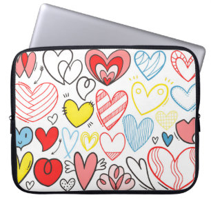 Housse Pour Ordinateur Portable Je Vous Coeurs Vraiment