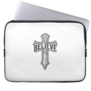Housse Pour Ordinateur Portable Jésus-Christ Ancre de mon âme Chemise chrétienne