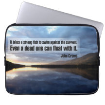 John Crowe Citation Inspirationnelle "Poisson fort