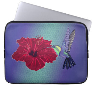 Housse Pour Ordinateur Portable Joie et colibri