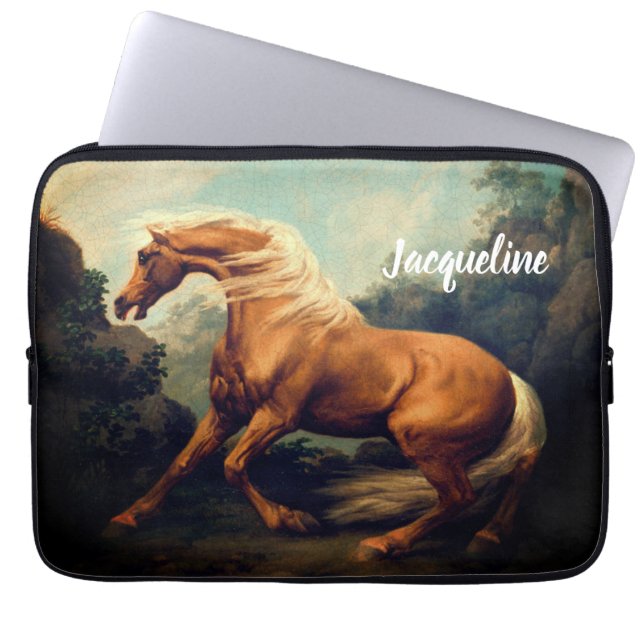 Housse Pour Ordinateur Portable Joli Palomino Horse (Devant)