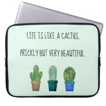 Jolie phrase de cactus avec trois cactus