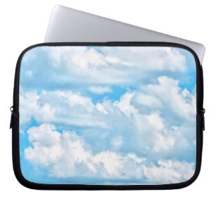 Housse Pour Ordinateur Portable Joyeux Arrière - plan des nuages ensoleillés