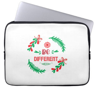 Housse Pour Ordinateur Portable Joyeux Noël Sois différent