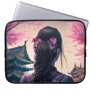 Housse Pour Ordinateur Portable Jupe japonaise