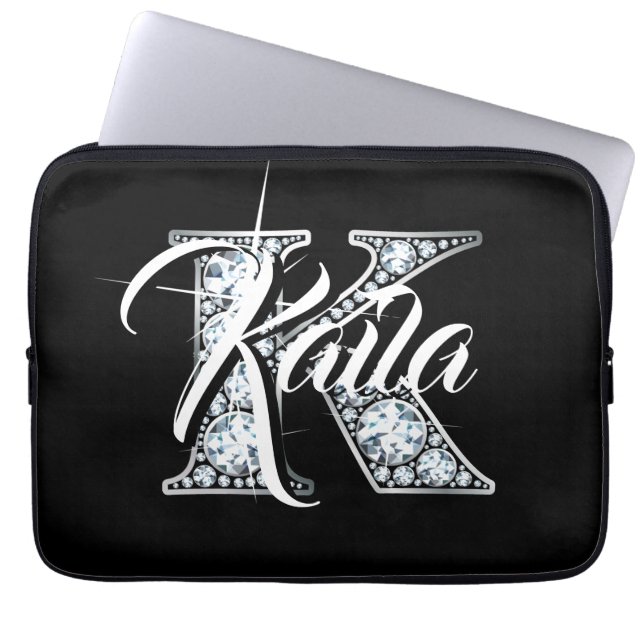 Housse Pour Ordinateur Portable K Faux Diamond Portable (Devant)