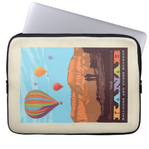 Housse Pour Ordinateur Portable Kanab, Utah Ballons Et Roundup De Tunes