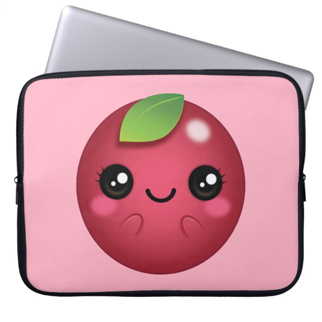 Housse Pour Ordinateur Portable Kawaii Cranberry (Devant)