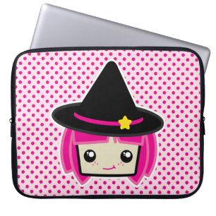 Housse Pour Ordinateur Portable Kawaii Pink Haired Sleeve Ordinateur Portable Sorc