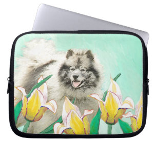 Housse Pour Ordinateur Portable Keeshony in Tulips Peinture mignonne Original Chie