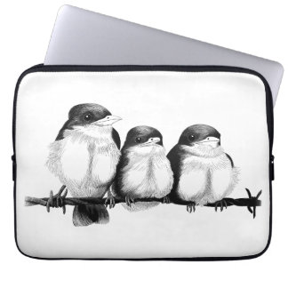 Housse Pour Ordinateur Portable Kingfisher Chicks