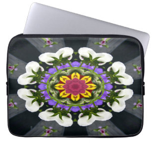 Housse Pour Ordinateur Portable La couronne de Pansies...
