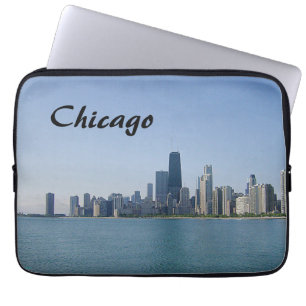 Housse Pour Ordinateur Portable La ligne aérienne de Chicago