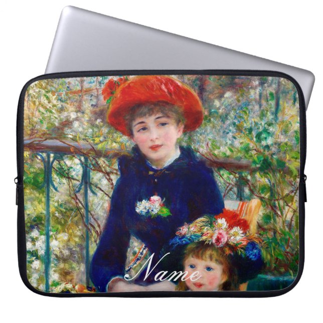 Housse Pour Ordinateur Portable La mère et l’enfant de Renoir (Devant)