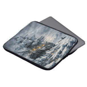 Housse Pour Ordinateur Portable La poursuite arctique de Frankenstein par BurnsInH