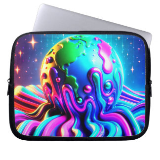 Housse Pour Ordinateur Portable La Terre sur une tablette + ordinateur portable