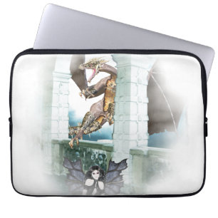 Housse Pour Ordinateur Portable La Vignette du Dragon