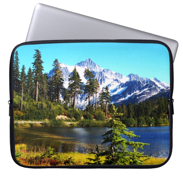 Housse Pour Ordinateur Portable Lac reflection (Devant)
