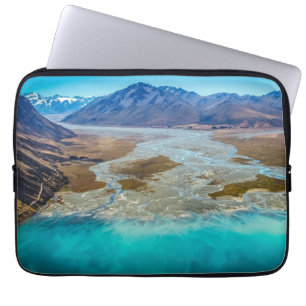 Housse Pour Ordinateur Portable Lac Tekapo et Alpes du Sud, Nouvelle-Zélande