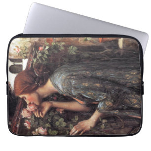 Housse Pour Ordinateur Portable L'âme du Rose (par John William Waterhouse)