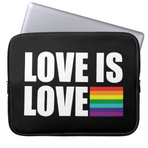 Housse Pour Ordinateur Portable L'amour est l'amour